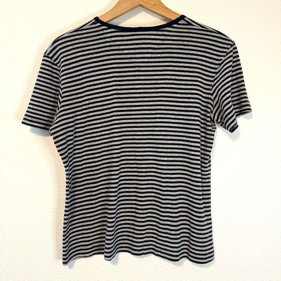 Vintage 90s Winnie the Pooh Embroidered another Free is the Way to Be Striped Te - Picture 8 of 9